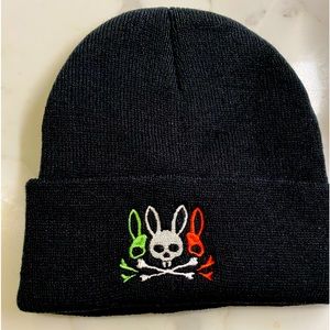 Psycho, bunny beanie  embroidered logo